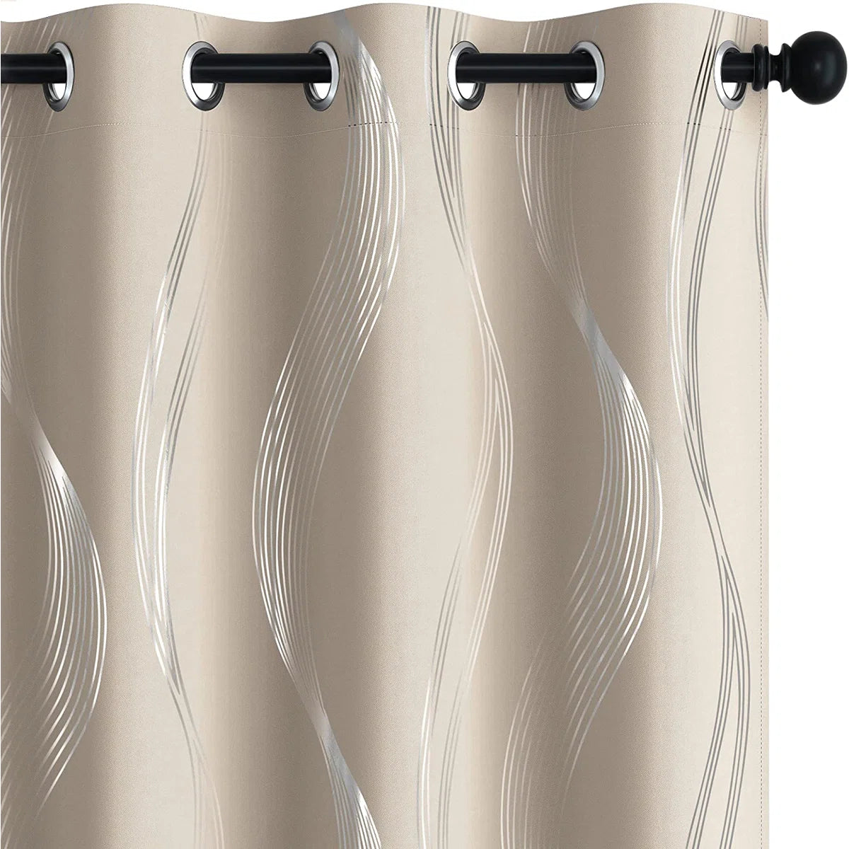 Spurgh Room Darkening Curtain Pair (Set of 2)