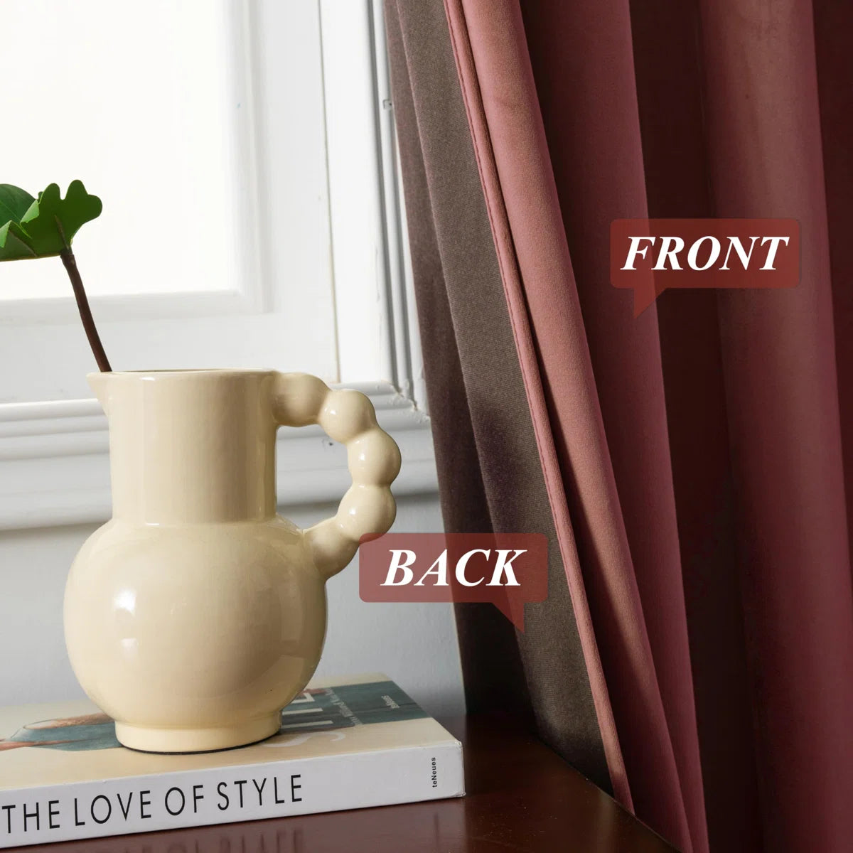 Dessy Velvet Curtains 2 Panel Set Super Soft luxury Rod Pocket Back Tab Curtains (Set of 2)