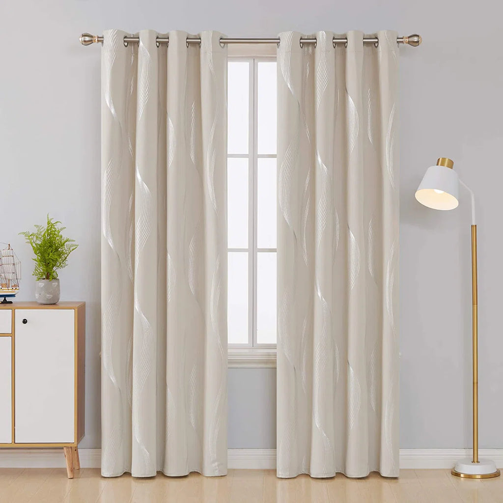 Spurgh Room Darkening Curtain Pair (Set of 2)