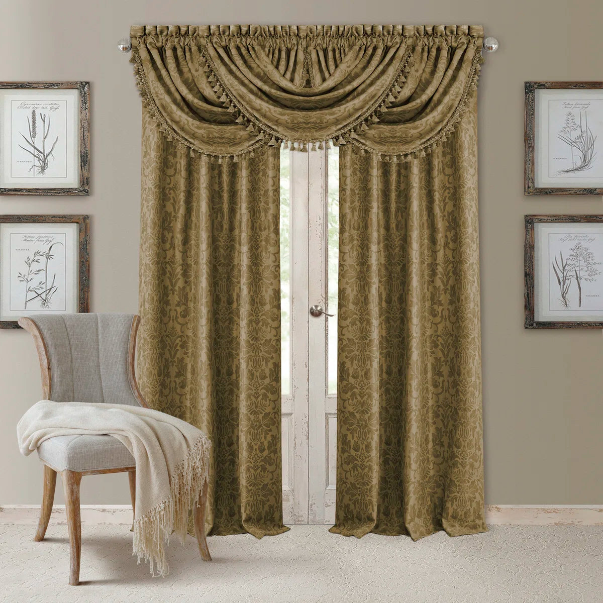 Alicia Blackout Single Curtain Panel