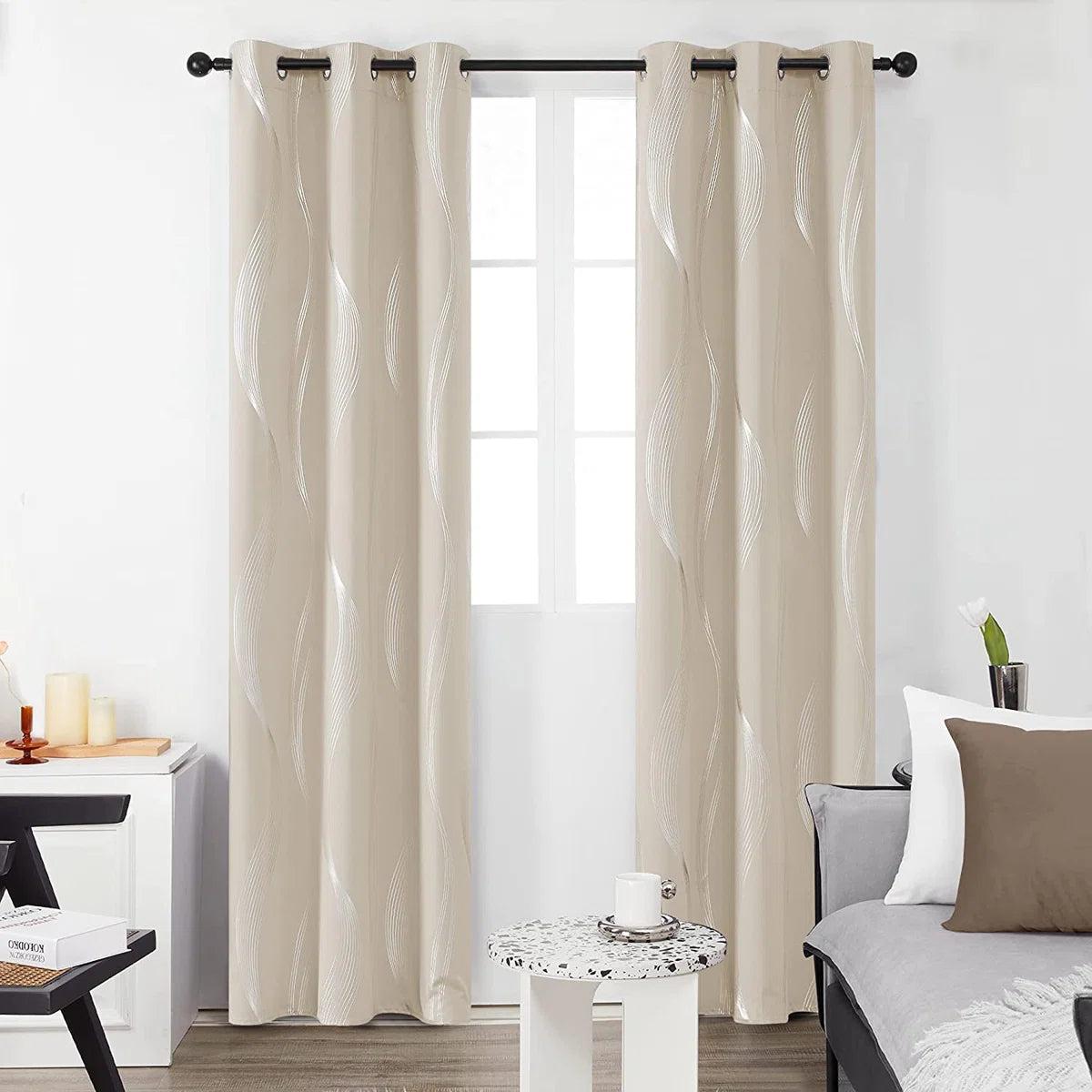 Spurgh Room Darkening Curtain Pair (Set of 2)
